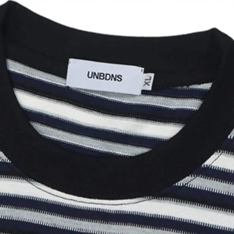 Street Loose Cotton Blended Fabric T Shirt-2