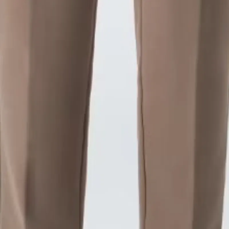 Simple Basics Woolen Fabric Suit Trousers-8