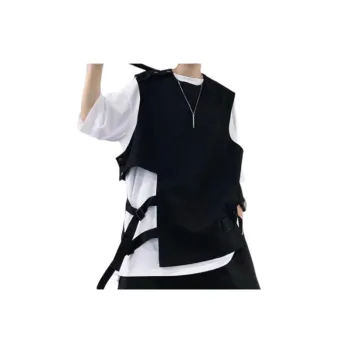 Loose Fake Two Piece Splicing T Shirt