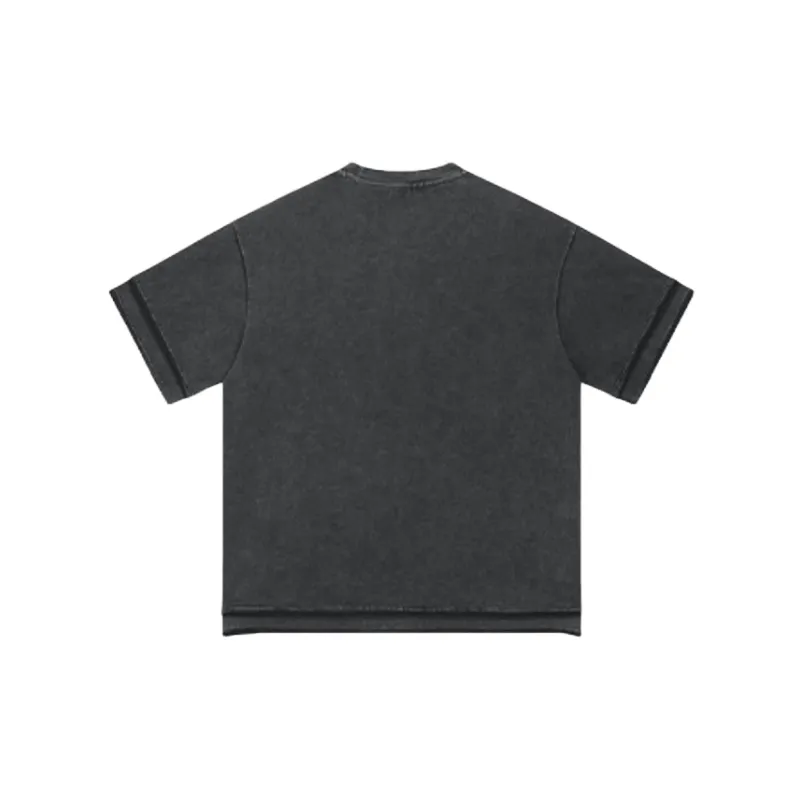 Fashion Loose 100% Cotton T Shirt-7