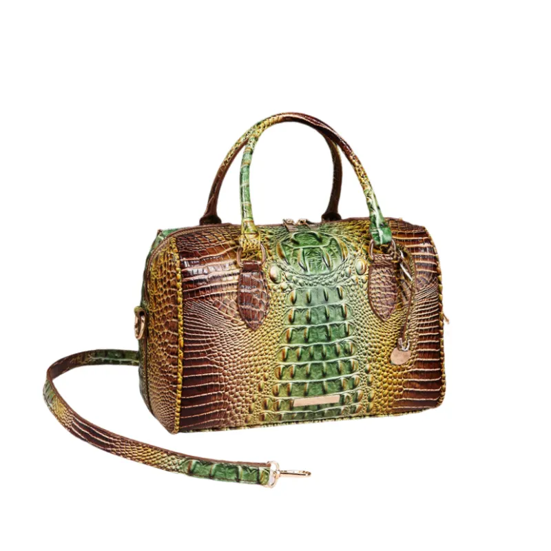 Retro Contrast Color Crossbody Bag-2