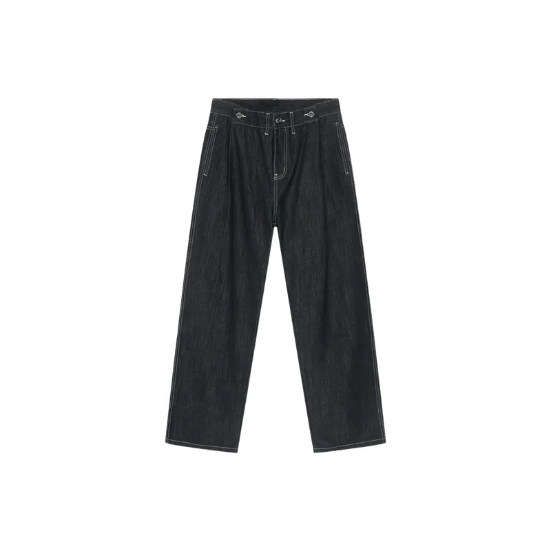 Fashionable Loose Cotton Casual Pants-0