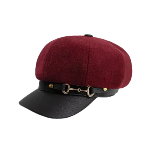Simple Breathable Peaked Cap Women