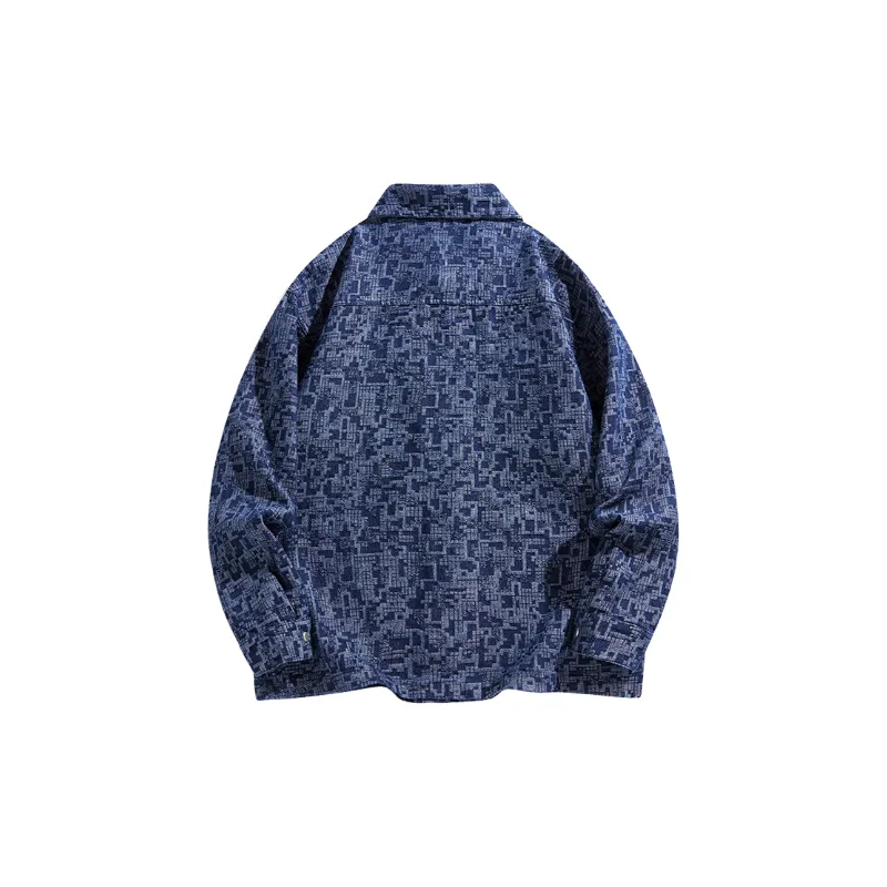 Casual Fashion Silk Jacket-1