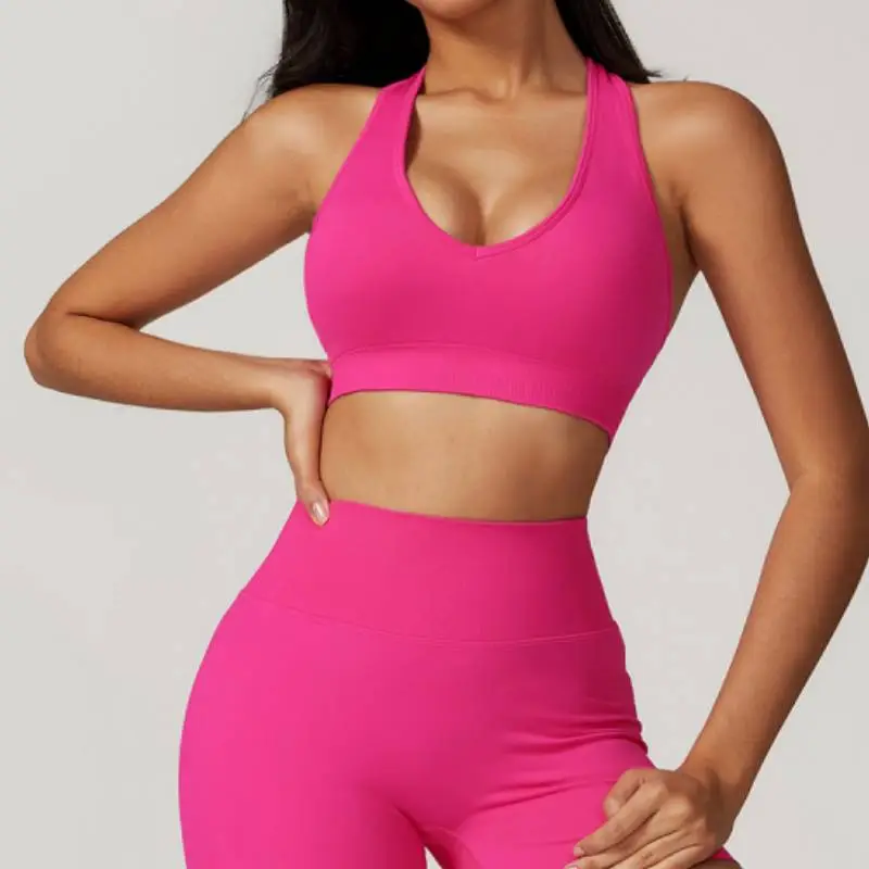 Basics Plain Sports Underwear Women-4