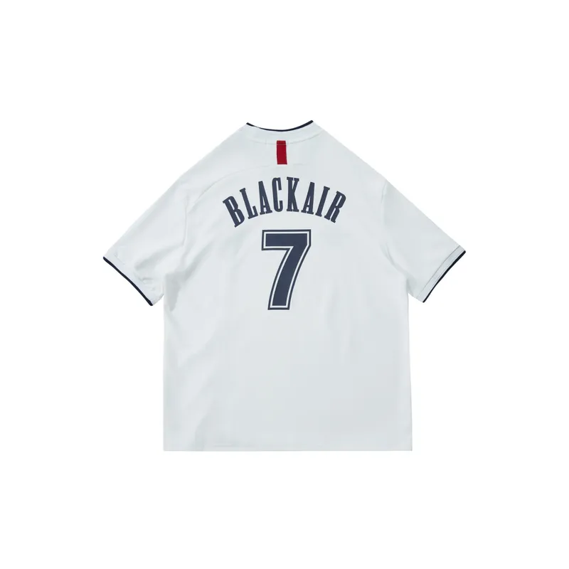 College Style Embroidered T Shirt-5