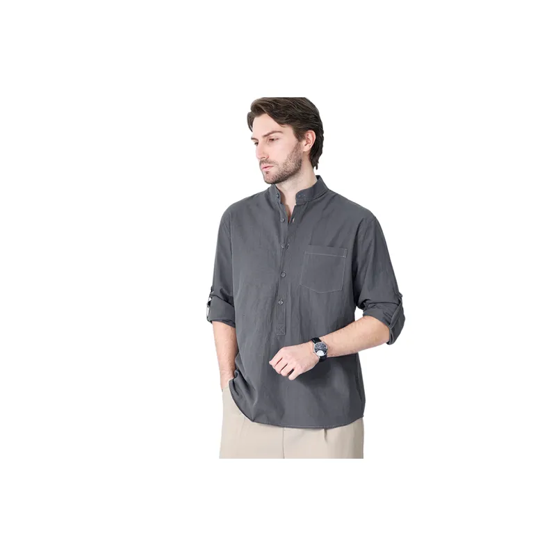 Casual Plain Shirt-11