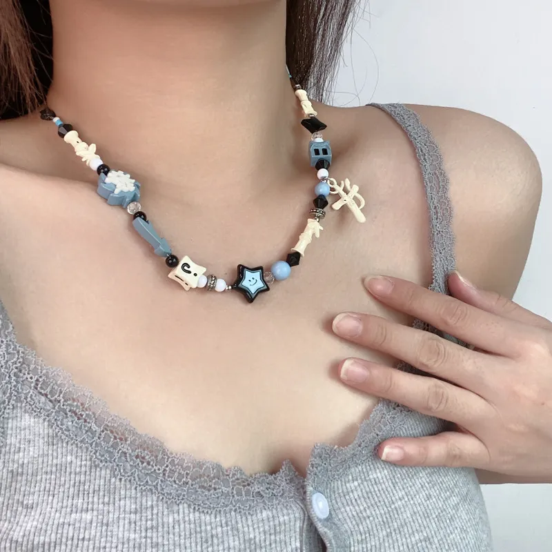 Cute Star Necklace-1