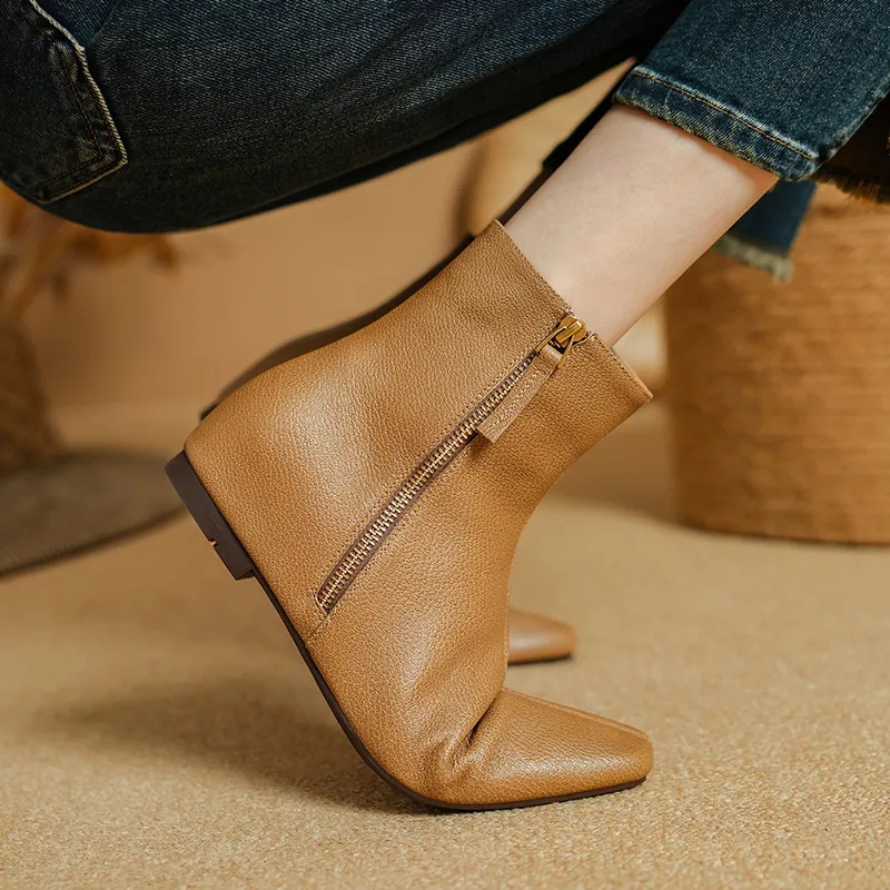 Simple Plain Chelsea Boot-2