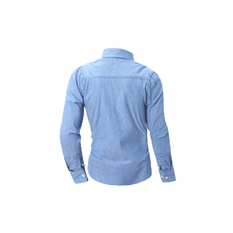 Casual Loose Denim Shirt-7