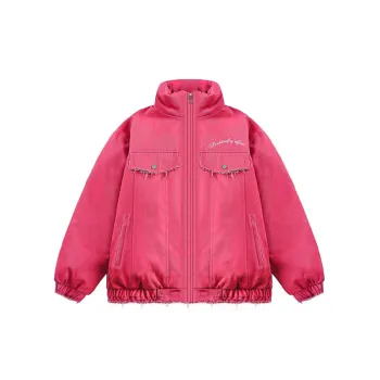 Retro Butterfly Embroidery Cotton Quilted Jacket