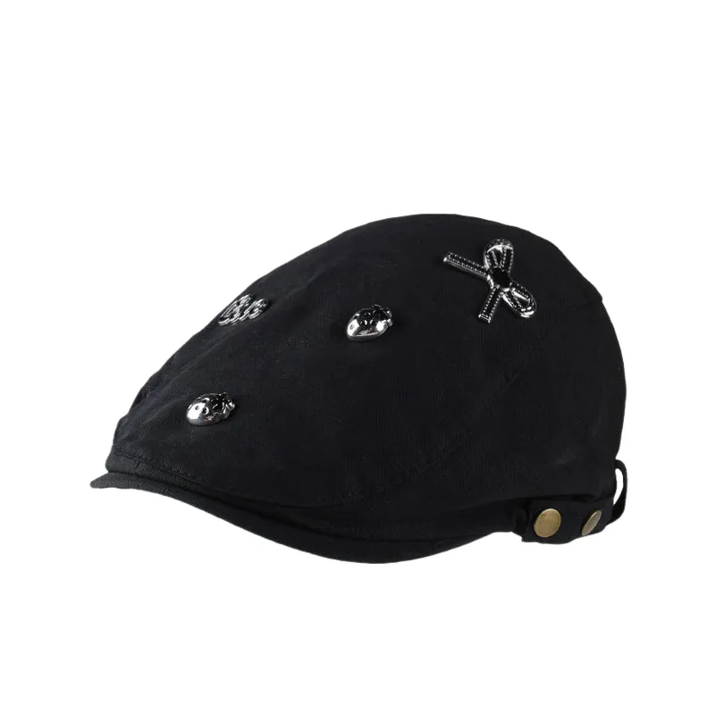 Retro Fashionable Peaked Cap-4