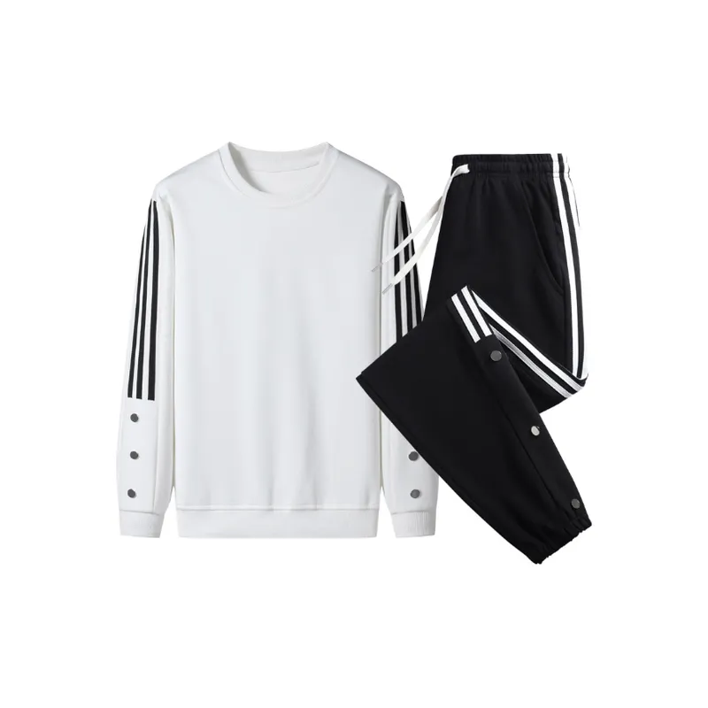 Breathable Loose Cotton Casual Sportswear-3