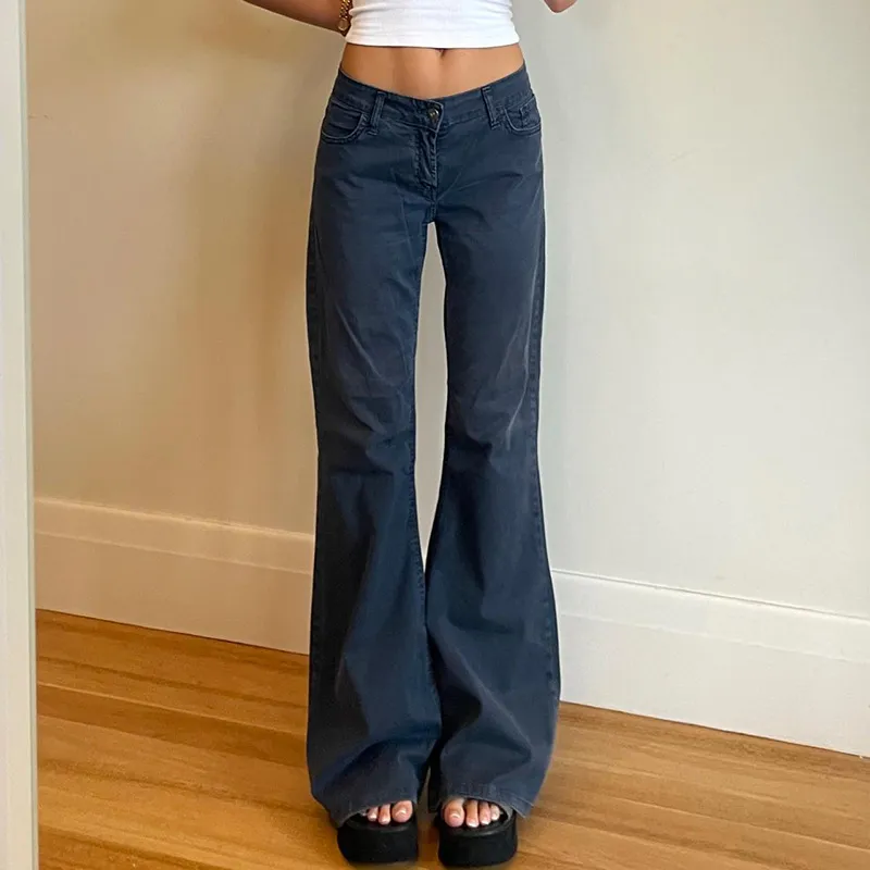 Retro Loose Jeans Women-2