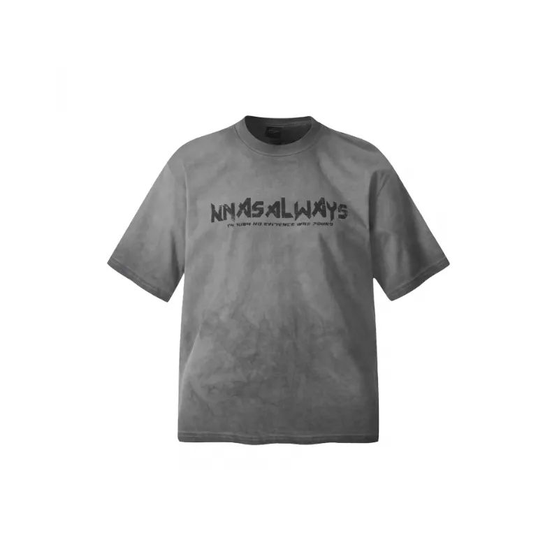 Casual Distress 100% Cotton T Shirt-2