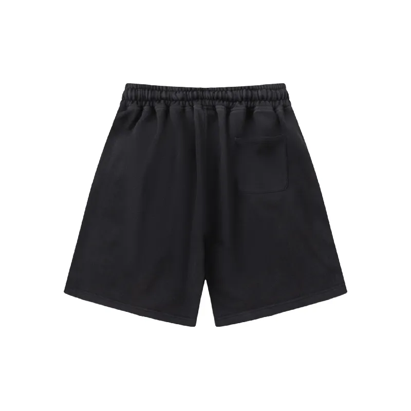 Ripped Distress Vinylon Sports Shorts Unisex-7