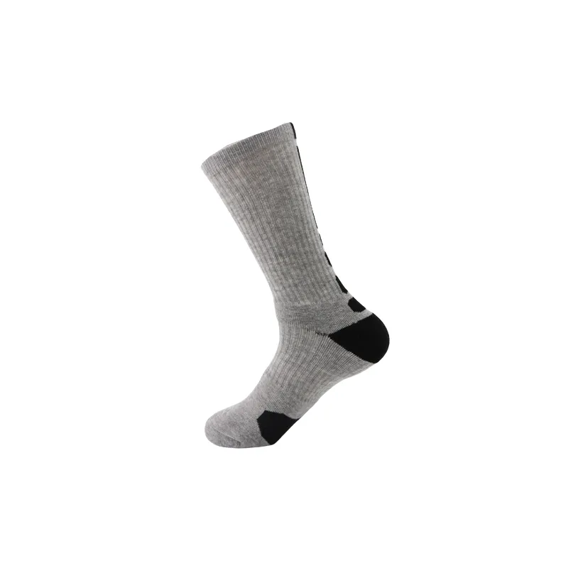 Sporty Simple Polyester Cotton Knee High Socks-5