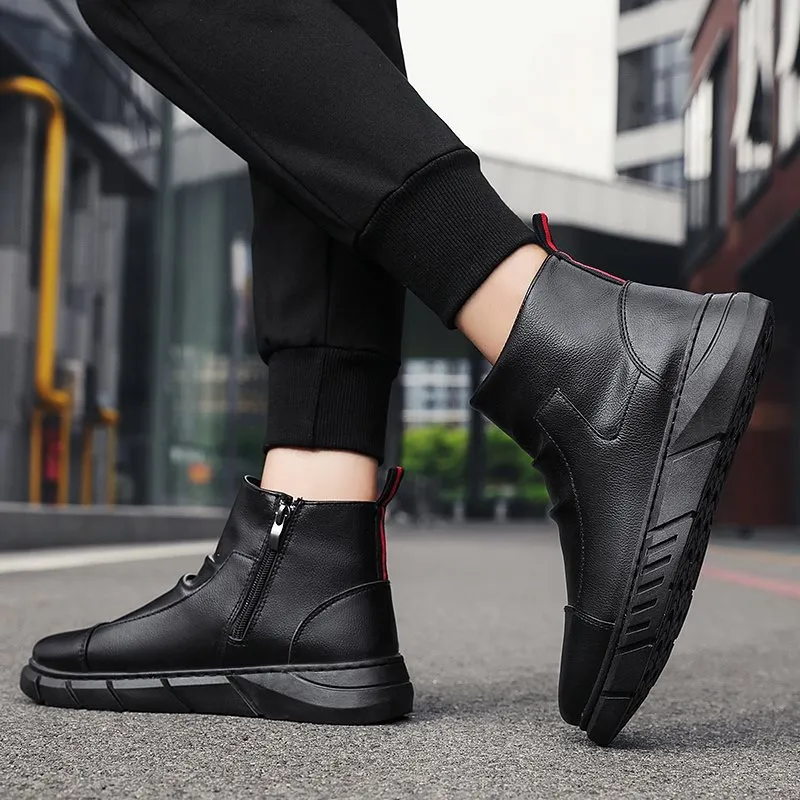 Casual Waterproof Martin Boot-1