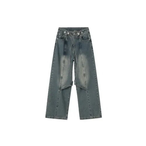 High Street Cross Stitching Design Jeans
