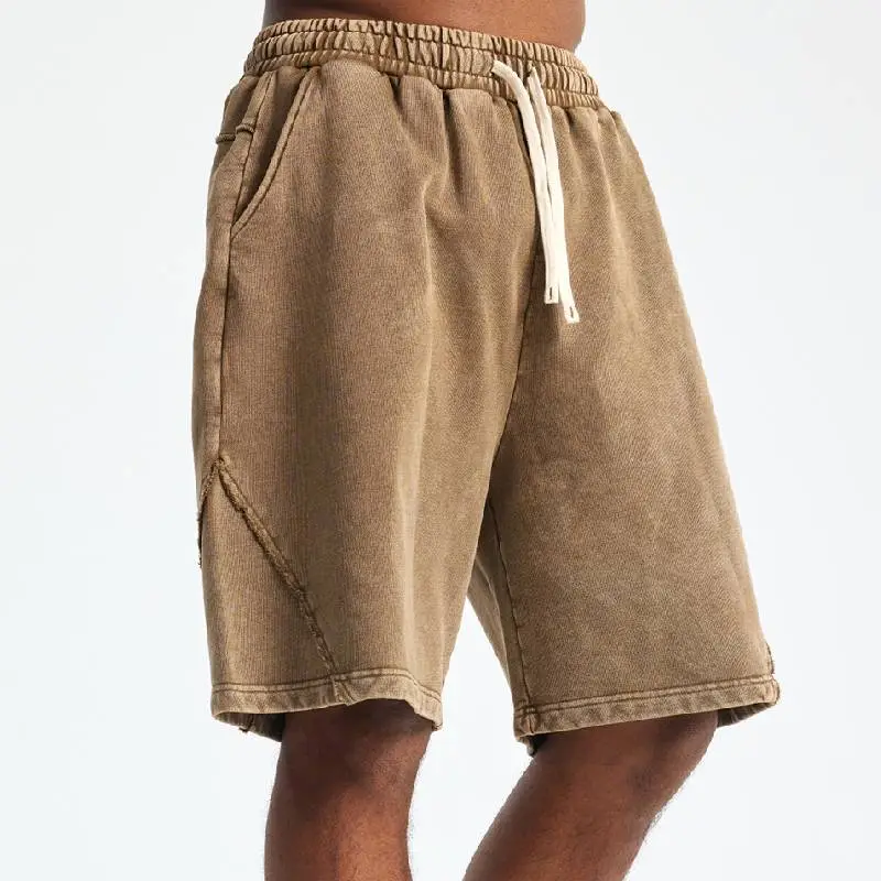 Street Retro Cotton Sports Shorts-3