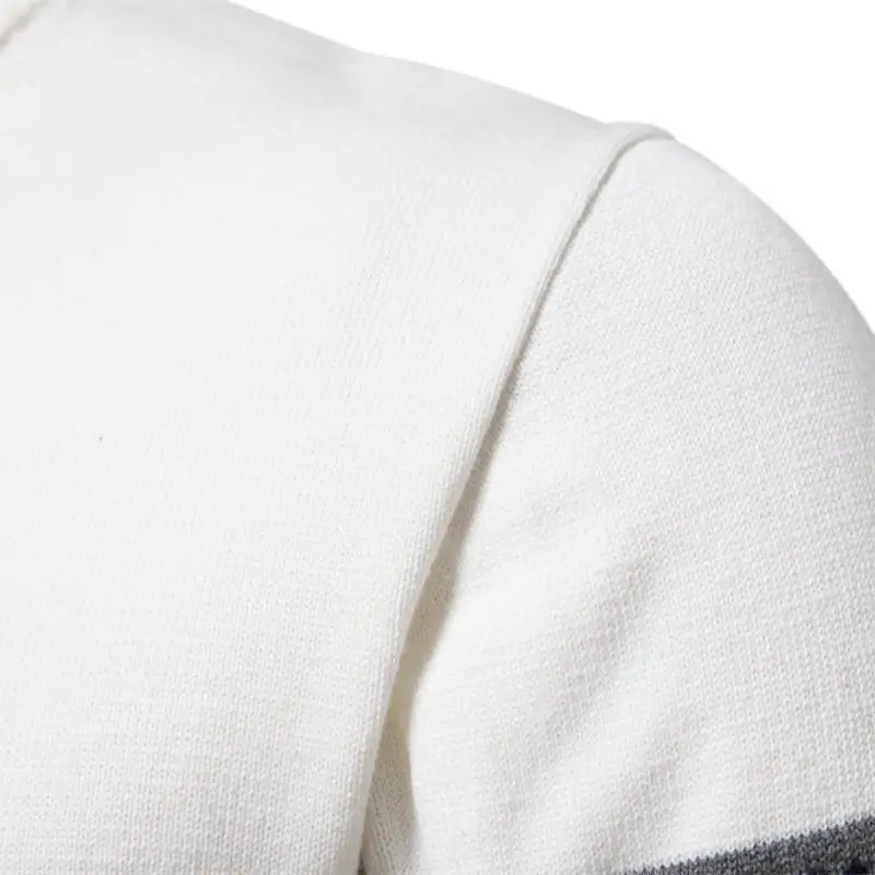 Simple Long Sleeve Cotton Sweater-7
