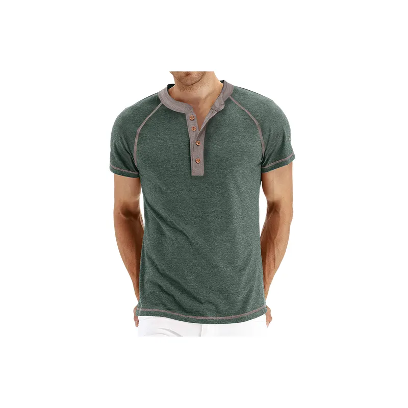 Breathable Casual Cotton Blended Fabric Polo-15