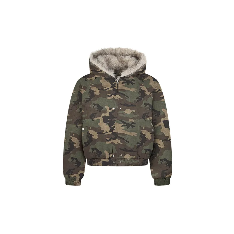 Casual Loose Quilted Jacket-6