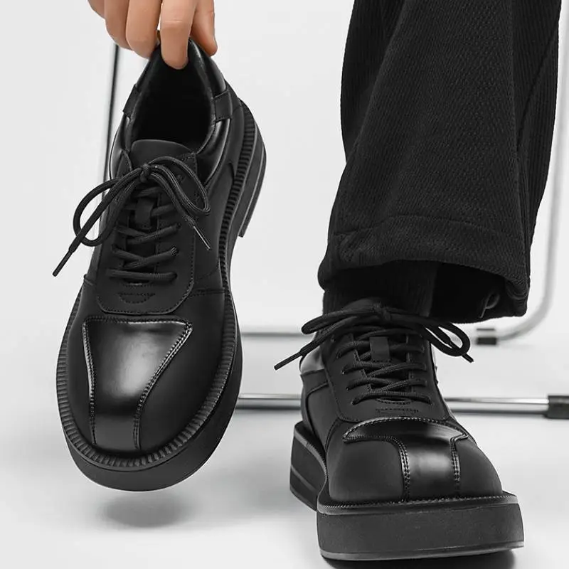 Casual Plain Platform Shoes-2