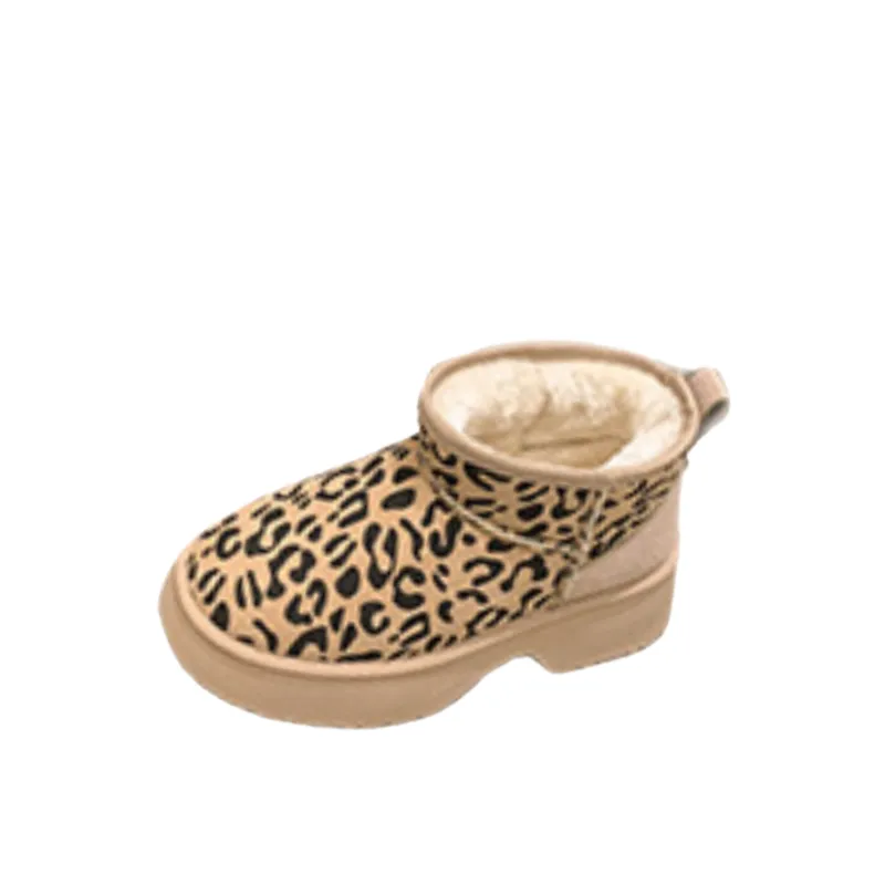 Fashionable Warming Ankle Boots-0