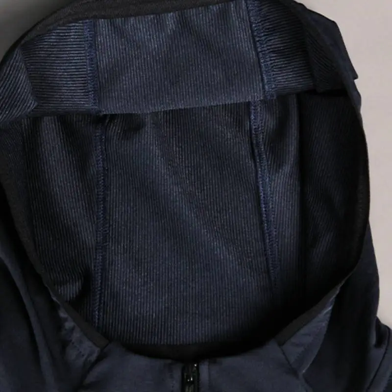 Casual Plain Blended Synthetic Fabrics Outdoor Jacket Unisex-5