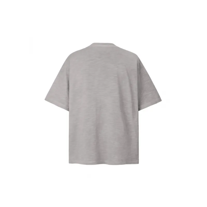 Retro Letter 100% Cotton T Shirt-5
