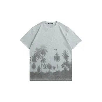 Loose Short sleeved Round Neck T shirt