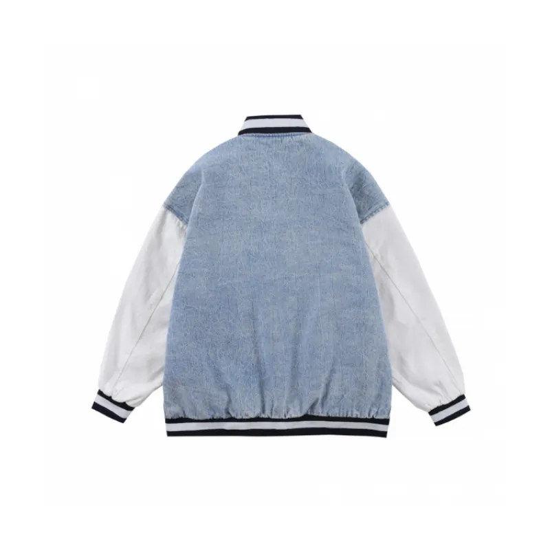 Retro Fashionable Denim Jacket-1