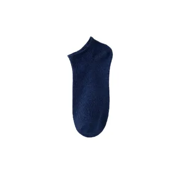 Plain Breathable Polyester Cotton Socks