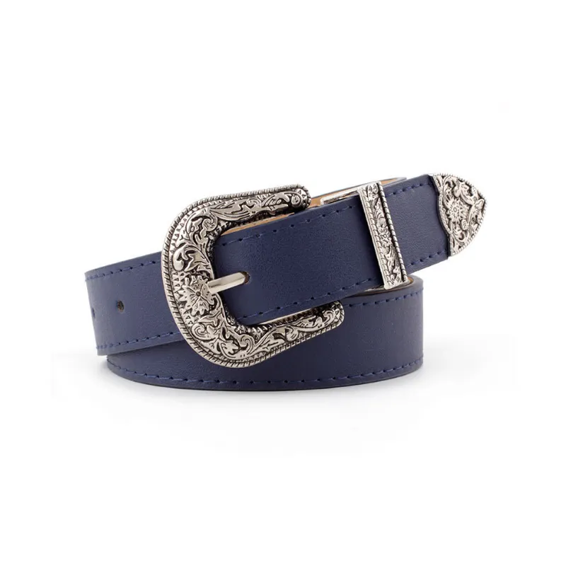 Fashionable Funky Leather Belt-4