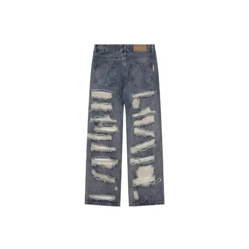 Retro Loose Baggy Jeans-1