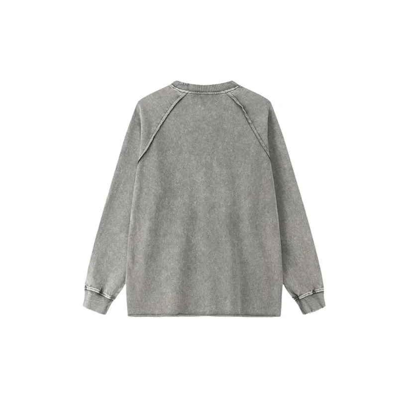 Retro Loose 100% Cotton T Shirt-7