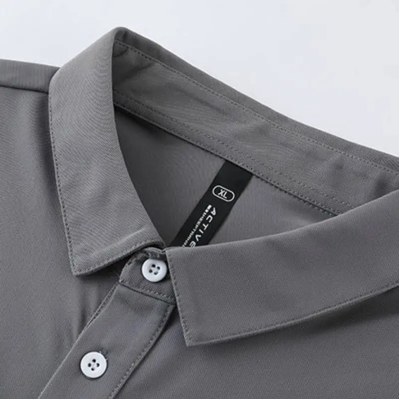 Casual Loose Nylon Polo Unisex-14