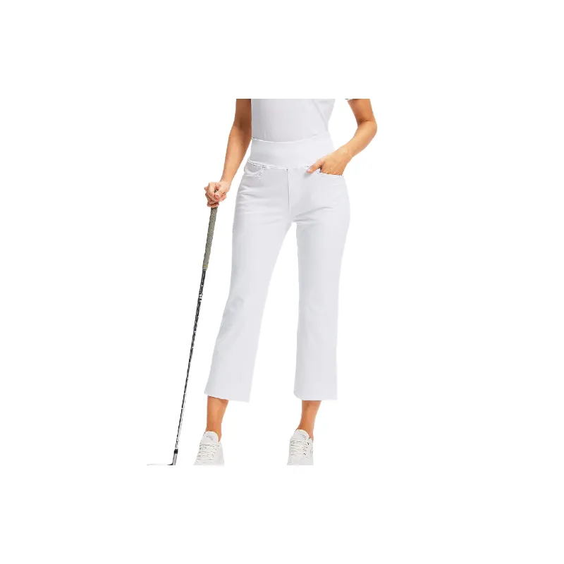 Casual Plain Polyester Sports Pants Women-4