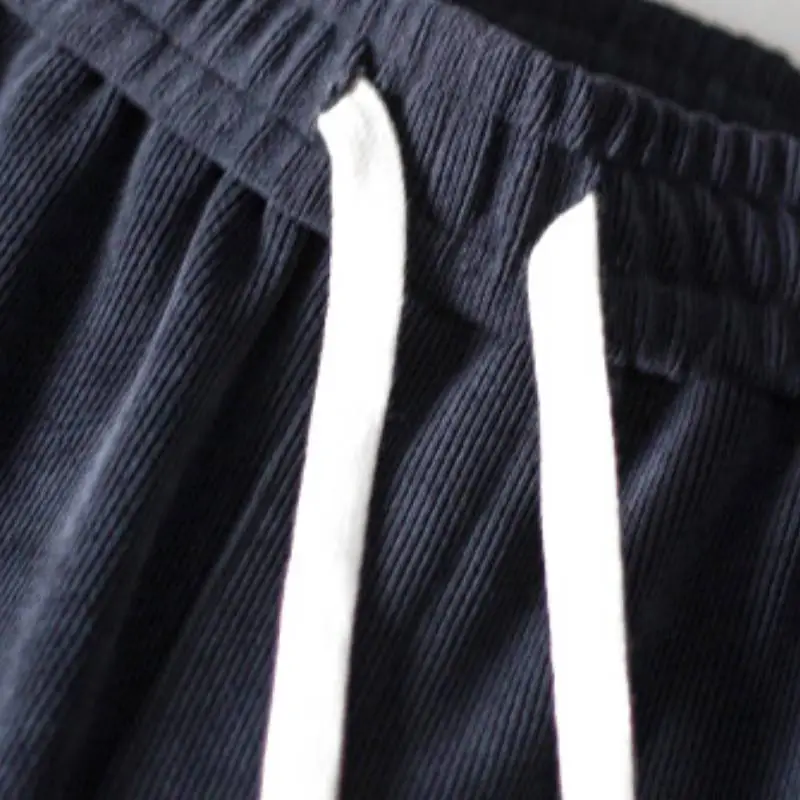 Simple Loose Chenille Casual Pants Unisex-5