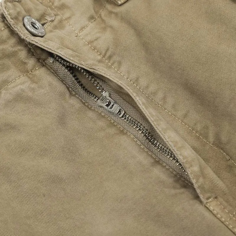 Punk Casual Cotton Cargo Pants-3