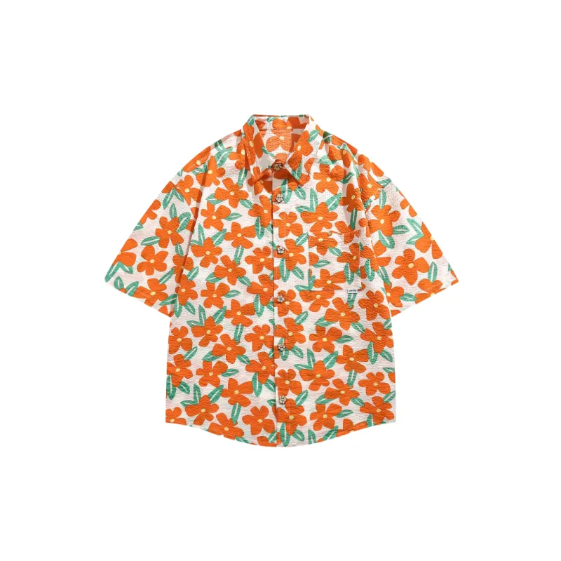Street Simple 100% Cotton Shirt Unisex-0