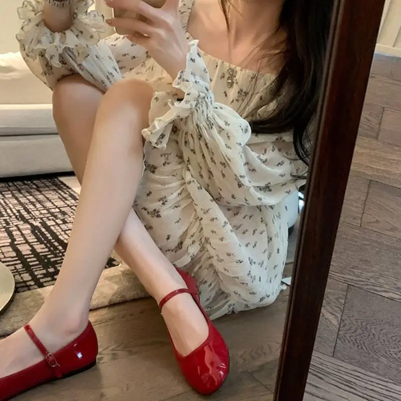 Elegant Simple Mary Jane Shoes-2
