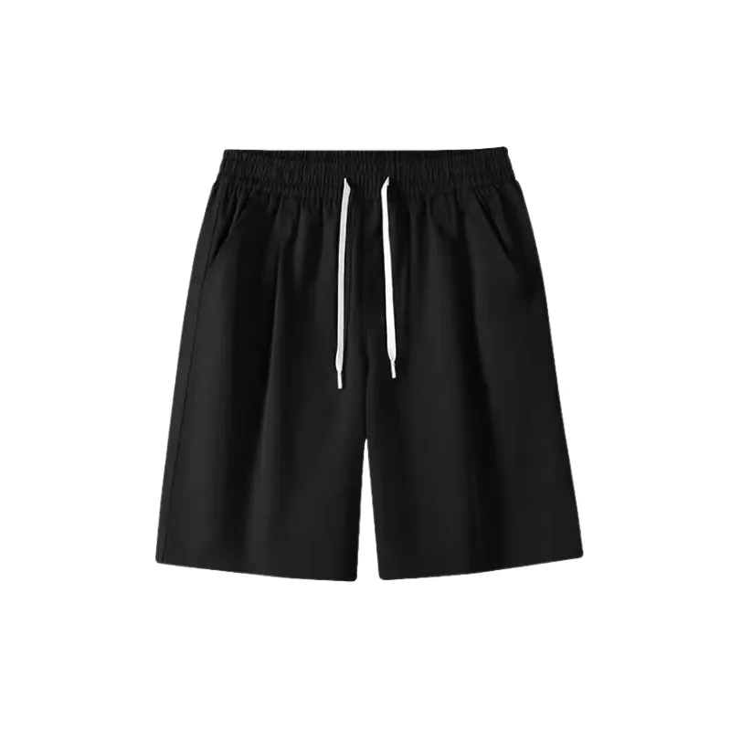 Casual Loose  Ice Silk Cargo Shorts-6