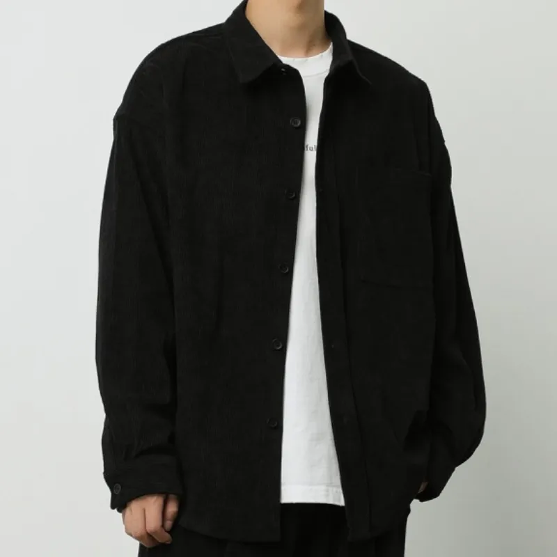 Casual Fashionable Silk Shirt Unisex-7