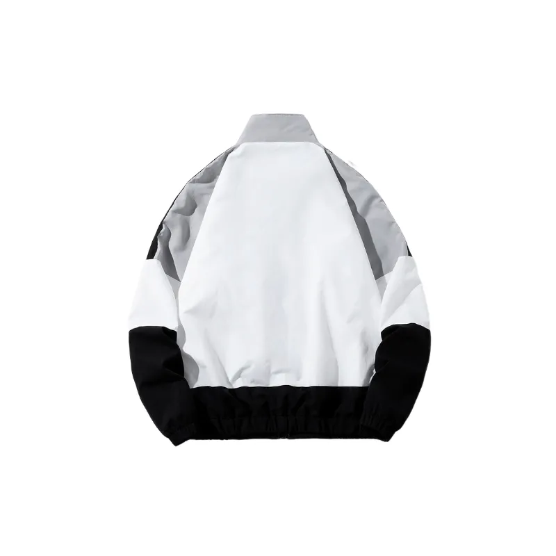 Casual Sporty Blended Synthetic Fabrics Jacket-2
