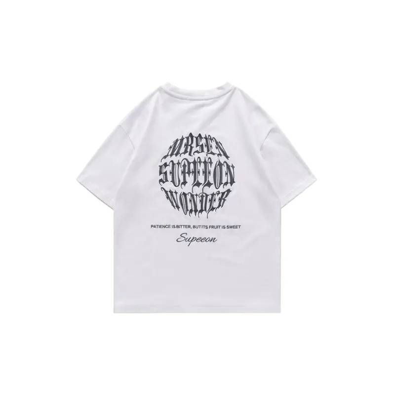 Casual Loose 100% Cotton T Shirt-5