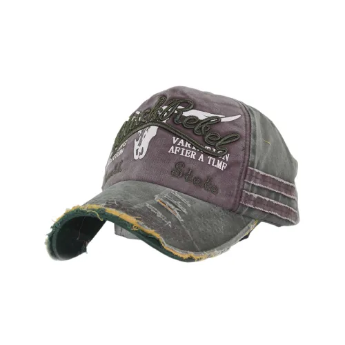 Retro Denim Peaked Cap