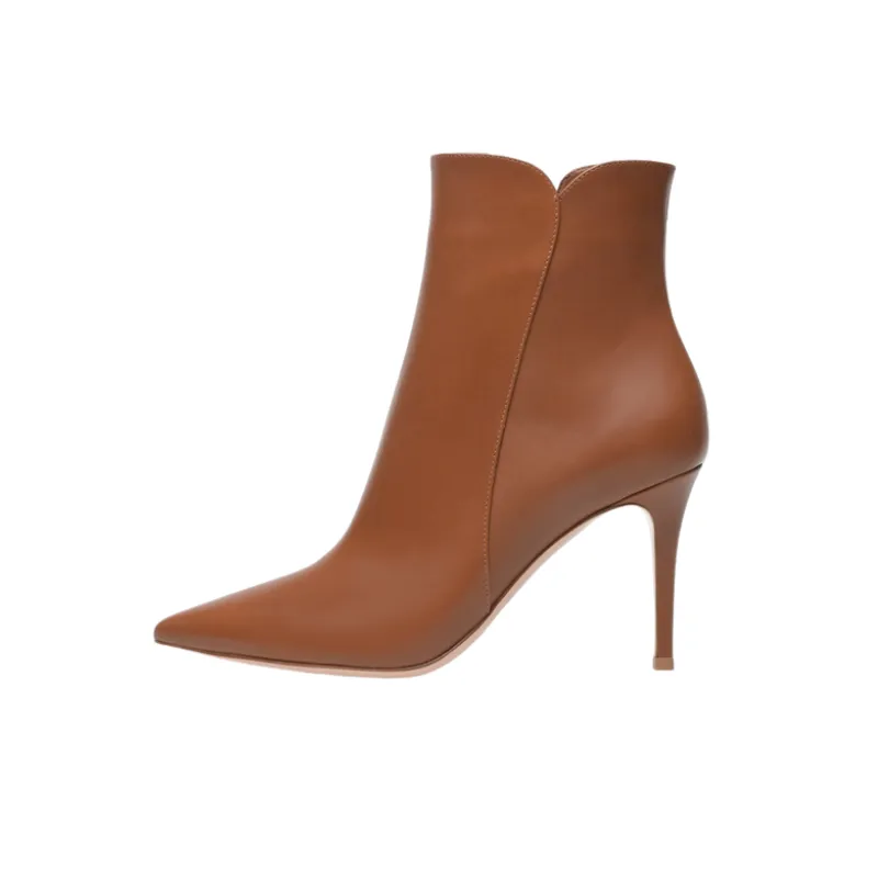 Fashionable Simple Ankle Boots-3