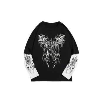 Retro Fashionable Loose T Shirt